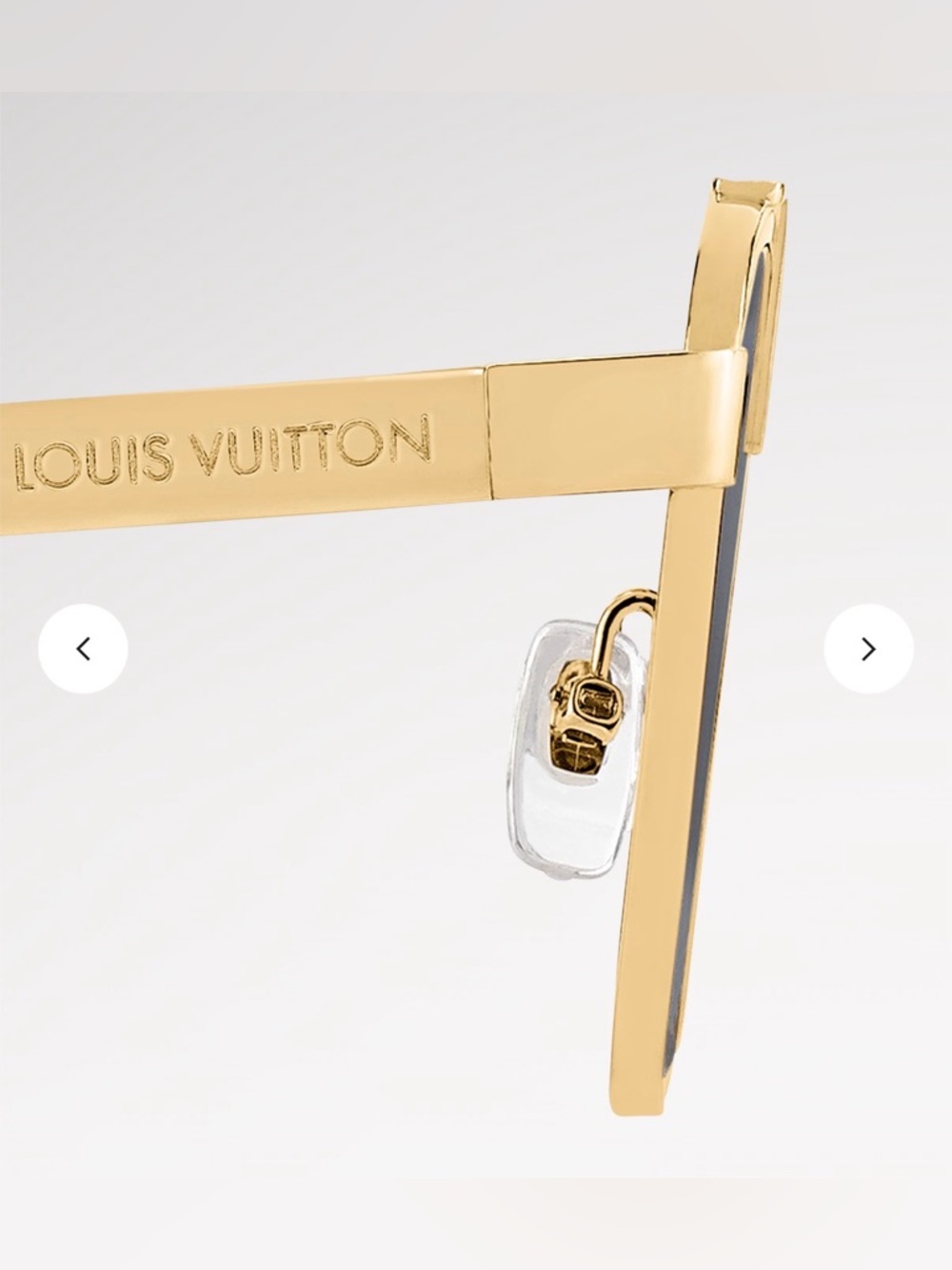 LOUIS VUITTON 1.1 Evidence Metal Square Sunglasses - Picture 8 of 17